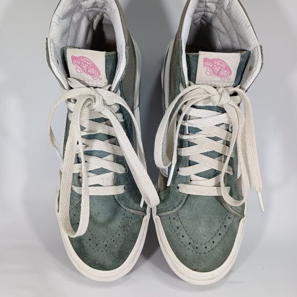 Vans ComfyCush Sk8-Hi SAMPLE Reissue Unisex Beech Marshmallow Sneakers Women's 6 - Picture 2 of 10